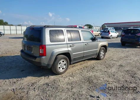2012 Jeep Patriot Sport из США, поврежденный, VIN 1C4NJPBA8CD673097